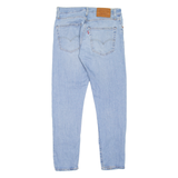 LEVI'S 512 BIG E Jeans Mens Blue Slim Tapered Stone Wash W30 L30