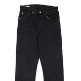 LEVI'S 501 BIG E Jeans Womens Black Regular Straight W26 L26