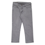 LEVI'S 511 Jeans Mens Grey Slim Straight W31 L24