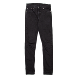 LEVI'S 512 Jeans Mens Black Slim Tapered W30 L31