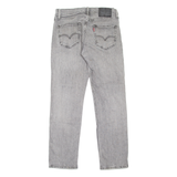 LEVI'S 511 Jeans Mens Grey Slim Straight W29 L30