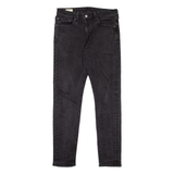 LEVI'S 512 BIG E Jeans Mens Black Slim Tapered W31 L32