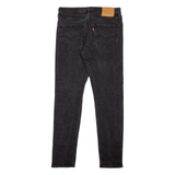 LEVI'S 512 BIG E Jeans Mens Black Slim Tapered W31 L32