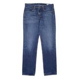 LEVI'S 511 Jeans Mens Blue Slim Straight Stone Wash W32 L32