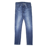 LEVI'S 519 Jeans Hi-Ball Mens Blue Slim Skinny Stone Wash W30 L30