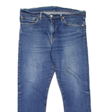 LEVI'S 508 Jeans Mens Blue Regular Tapered Stone Wash W34 L27