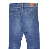 LEVI'S 508 Jeans Mens Blue Regular Tapered Stone Wash W34 L27