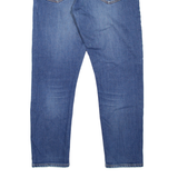 LEVI'S 508 Jeans Mens Blue Regular Tapered Stone Wash W34 L27