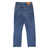 LEVI'S 501 BIG E Jeans Womens Blue Regular Straight Stone Wash W26 L25