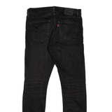 LEVI'S 512 Jeans Premium Mens Black Slim Tapered W32 L34
