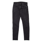 LEVI'S 512 Jeans Lo-Ball Mens Black Slim Tapered W30 L30