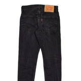 LEVI'S 512 Jeans Lo-Ball Mens Black Slim Tapered W30 L30