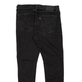 LEVI'S 512 BIG E Jeans Mens Black Slim Tapered W32 L32