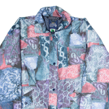 SUNDERLAND OF SCOTLAND Gore-Tex Womens Jacket Blue 90s Crazy Pattern L