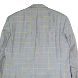 YVES SAINT LAURENT Mens Blazer Jacket Grey Wool Houndstooth XL