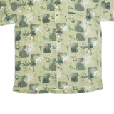 KNIGHTSBRIDGE Mens Shirt Green Floral M
