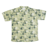 KNIGHTSBRIDGE Mens Shirt Green Floral M