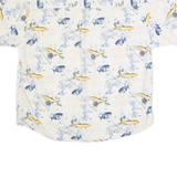 PURITAN Mens Hawaiian Shirt White XL