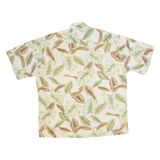 PIERRE CARDIN Mens Hawaiian Shirt Beige Floral XL