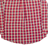 CHAPS RALPH LAUREN Mens Shirt Red Check Long Sleeve XL
