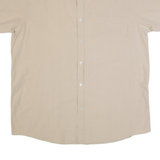 THE NORTH FACE Mens Shirt Beige Check 2XL