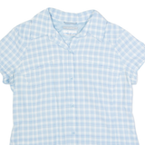 COLUMBIA Womens Shirt Blue Check M
