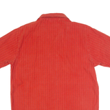 THE NORTH FACE Mens Shirt Orange Striped L