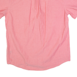 TOMMY HILFIGER Mens Plain Shirt Pink L