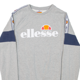 ELLESSE Womens Sweatshirt Grey UK 6