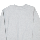 CHAMPION Meredith College Dad Mens Sweatshirt Grey USA M