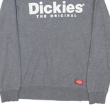 DICKIES Womens Sweatshirt Grey S