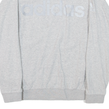 ADIDAS Boys Sweatshirt Grey M