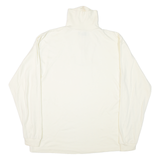EXTEND Mens Sweatshirt Cream 1/4 Zip L