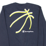 CHAMPION Mens Sweatshirt Blue S