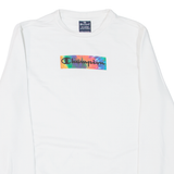 CHAMPION Boys Sweatshirt White XL