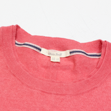 WHITE STUFF Womens Jumper Pink Tight Knit Wool UK 10