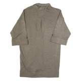 MONSOON Womens Cardigan Brown Tight Knit 3/4 Sleeve S