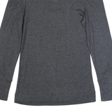 MONSOON Stretch Womens Jumper Grey Roll Neck Tight Knit UK 14