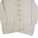 WHITE STUFF Womens Cardigan Beige Chunky Knit Wool S