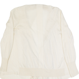 JIGSAW Womens Cardigan Beige Tight Knit M