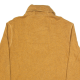 NAUTICA Mens Jumper Beige High Neck Tight Knit L