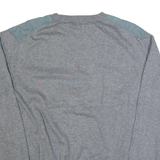 FRENCH CONNECTION Mens Jumper Grey Tight Knit XL