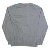 FRENCH CONNECTION Mens Jumper Grey Tight Knit XL