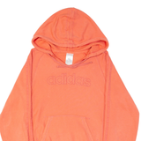 ADIDAS Womens Pink Hoodie UK 12