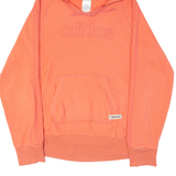 ADIDAS Womens Pink Hoodie UK 12