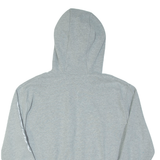 ELLESSE Cropped Womens Grey Hoodie UK 12