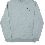 PUMA Mens Grey Hoodie S