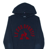LE COQ SPORT Mens Blue Hoodie S