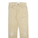 LEVI'S Mens Trousers Beige Regular Tapered W29 L29
