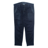 CALVIN KLEIN JEANS Chino Mens Trousers Blue Regular Tapered W31 L26